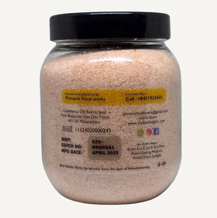 Buy Pink Himalayan Rock Salt - 1.5kg | Best Pink Rock Salt - Image 2